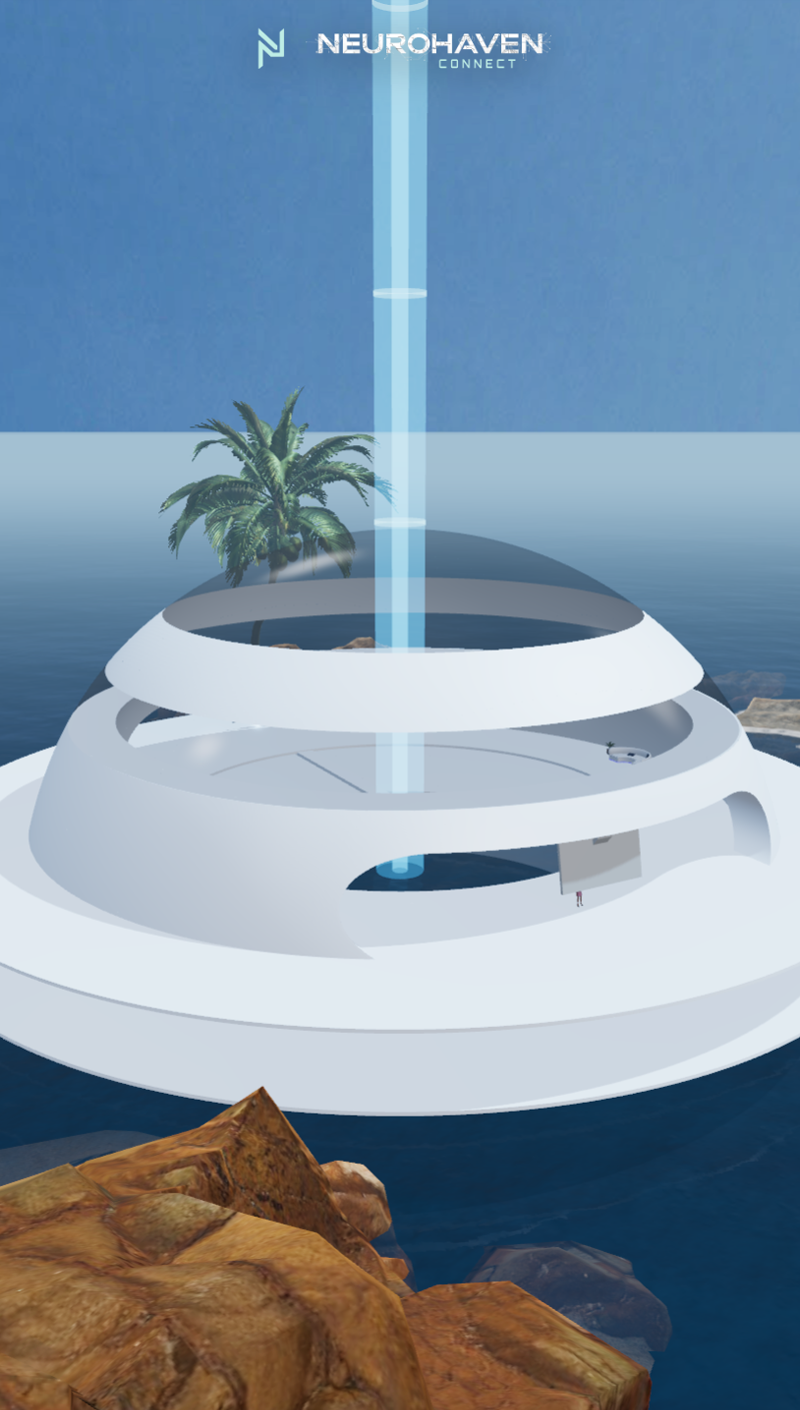 Neurohaven shared 3D social world